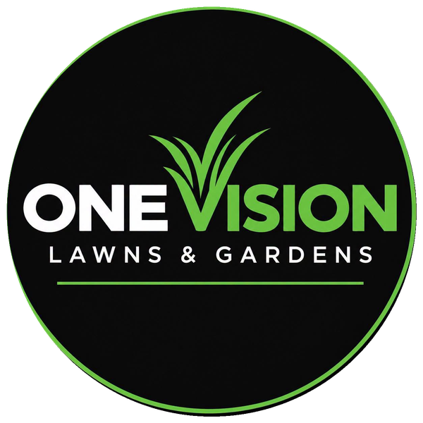 ONEVISION LAWNS & GARDENS logo